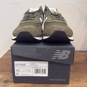 New Balance 574 'Brown Orange' U574AGG MEN’S SIZE 9.5